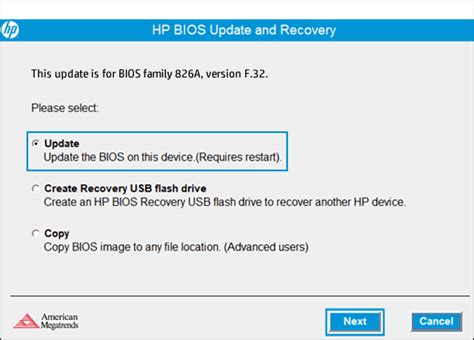 hp bios update and recovery utility download windows 10|How to Update BIOS Software on Windows PCs .